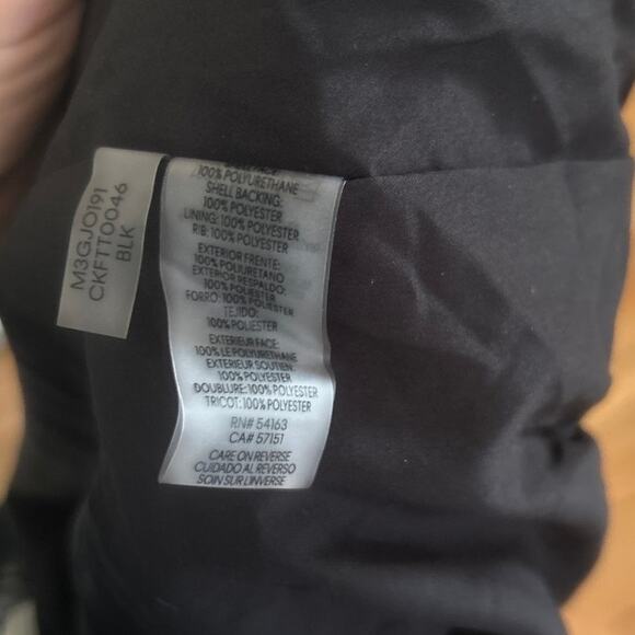 Calvin Klein Full Zip Faux Leather Bomber Jacket S - Picture 2 of 13